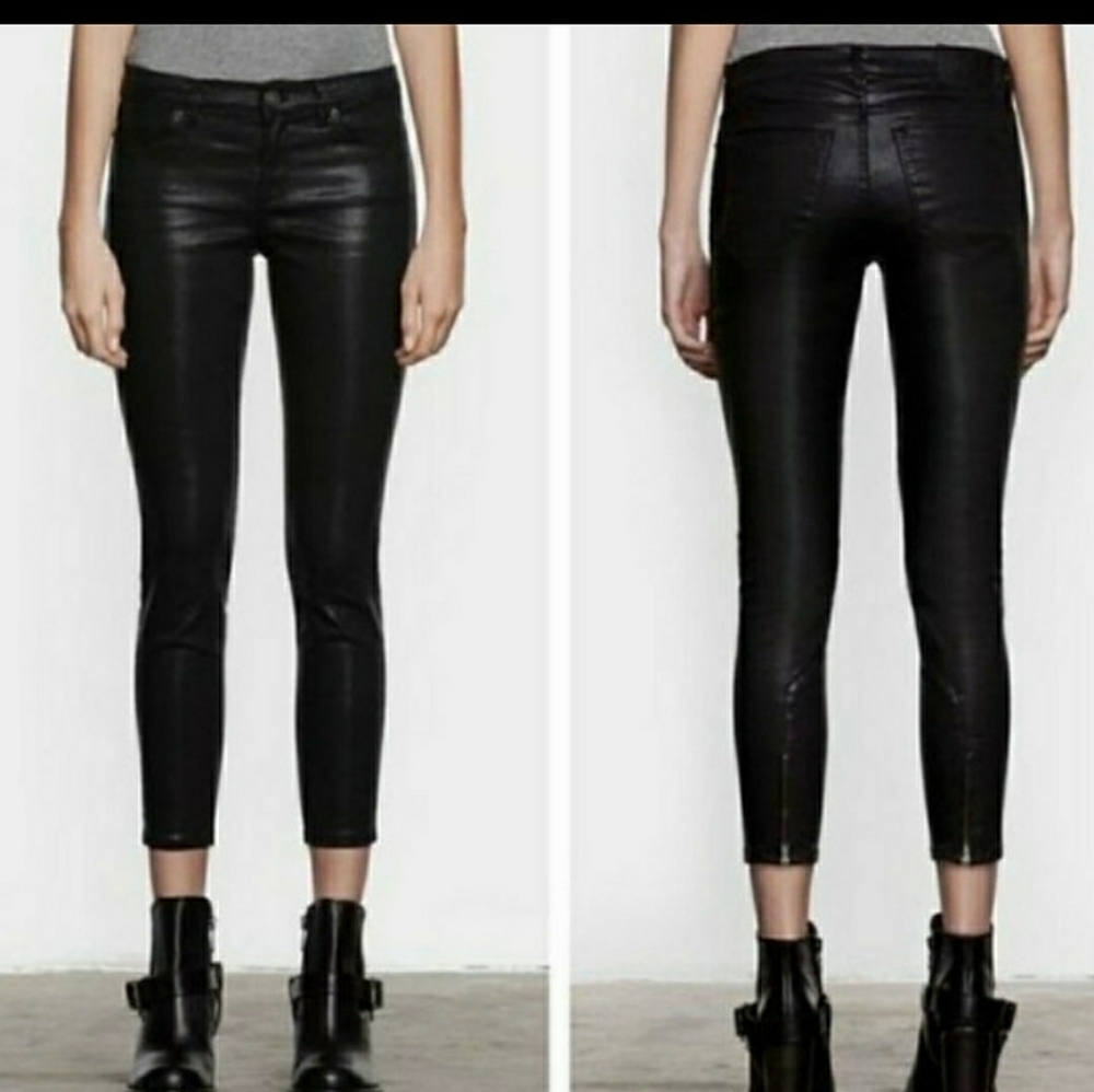 All Saints 💥 SUPER CUTE Brody waxed skinny jeans